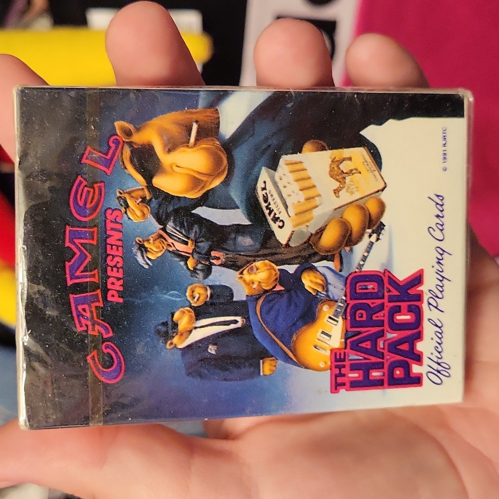 Vintage 1991 Camel Collectible Playing Cards (Sealed)